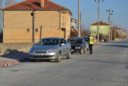 Kulu’da trafik kontrolleri artırıldı