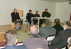 Öğrenci servis şoförleriyle toplantı