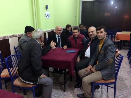 Altuntaş çalışmalara devam ediyor.