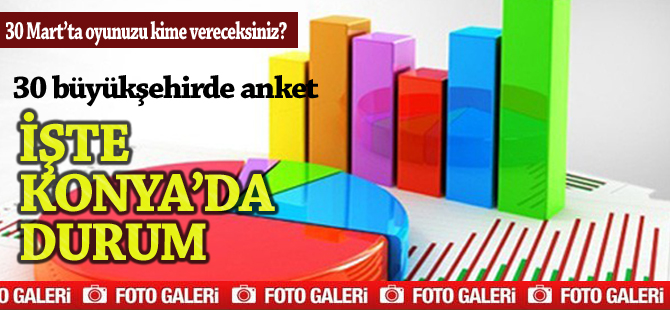 Bugun seçim olsa? 30 Büyükşehir