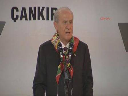 MHP Genel Başkanı Bahçeli, Çankırı'da: