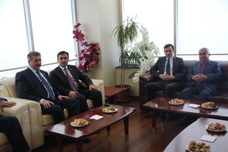 MHP Adayı  Altunel'den ziyaret