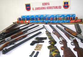 Silah kaçakçılarına darbe vuruldu