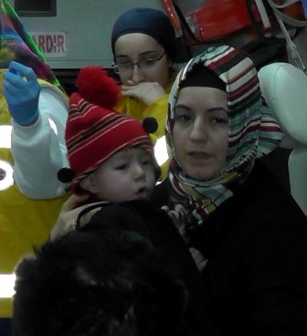 Mürekkep içti hastanelik oldu