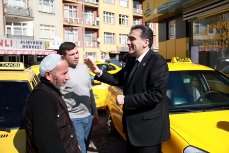 Demirel esnaf  ziyaretlerine devam ediyor