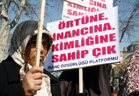 Başörtüsüne özgürlük için 25. buluşma