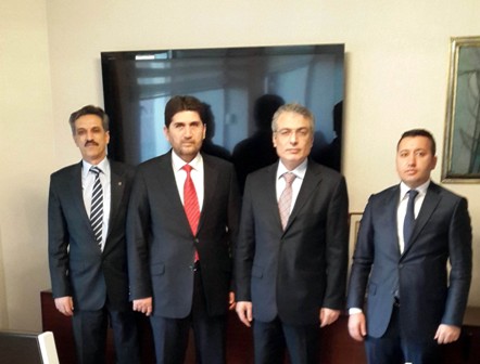 Konyalı Müsteşarlara hayırlı olsun ziyareti