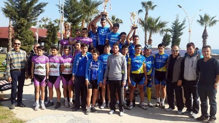 Selçuklu, yıldızlar bisiklette şampiyon