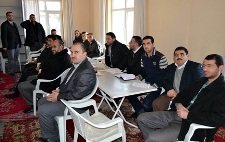 Ezanı güzel okuma kursu başladı