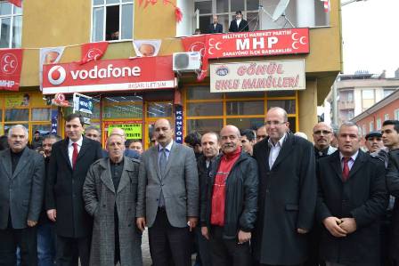 Sarayönü seçim bürosu  açıldı