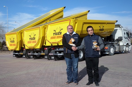 Maraş hafriyatçılarının yeni gözdesi Tiger Havuz Damper
