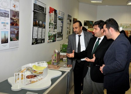 GSF öğrencileri eserlerini sergiledi