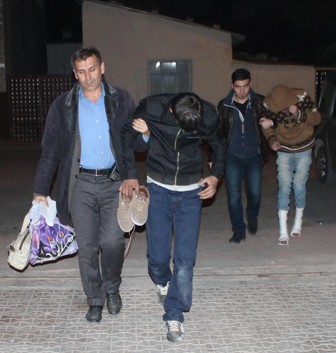 Hırsızlık şüphelisi kaçarken ayaklarını kırdı