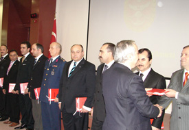 Yalçın, akademiden mezun oldu