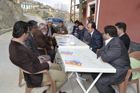 Altay, seçim ziyaretlerini sürdürüyor