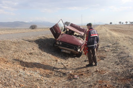 Konya'da otomobil devrildi: 8 yaralı