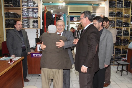Başkan Hançerli’den esnaf ziyaretleri