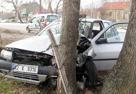 Araç kullanırken kalp krizi geçirdi