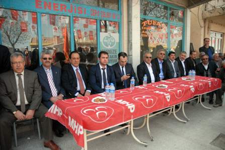 MHP İsmil’de seçim bürosu açtı