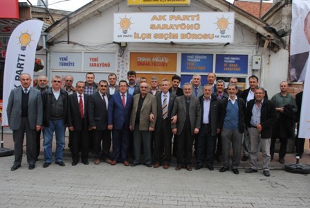 AK Parti Belediye Meclisi üyesi adaylarıyla bir araya geldi