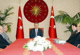 Gül, TYB heyetini kabul etti