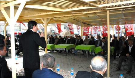 MHP Seçim Bürosu Açtı