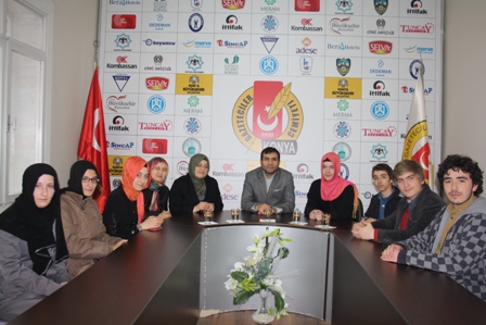 Öğretmenlerden Alemdar'a ziyaret