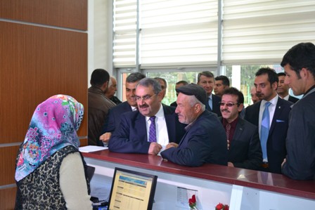 Etyemez kurumları ziyaret etti