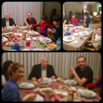 Gülben Ergen eski eşi Mustafa Erdoğan'ı misafir etti