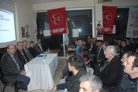 MHP Karatay’da Sandık Görevlileri Bilgilendirildi