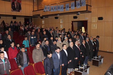 Karapınar'da "Şehitler ve Şehadet Gecesi" konferansı