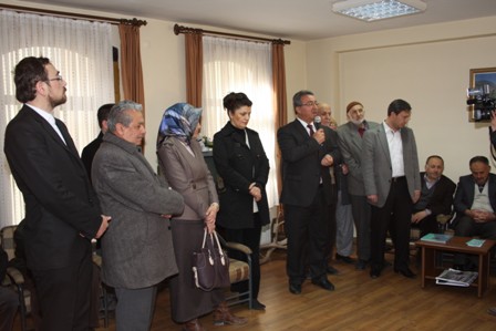 Başkan Hançerli'den emekli konaklarına ziyaret