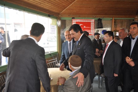 Kabakcı ve Kale'den esnaf ziyareti