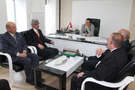 Millet Partisi adaylarından ziyaret