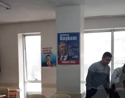 Cemaat dershanesinde CHP propagandası