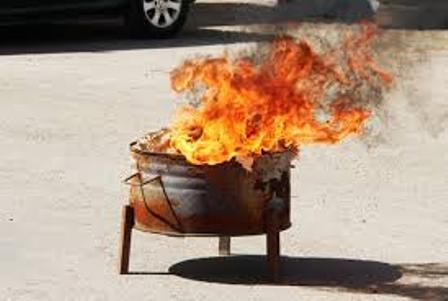 Karapınar'da yangın tatbikatı