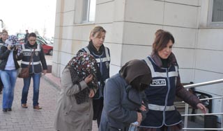 Fuhuş operasyonu şüphelileri adliyede