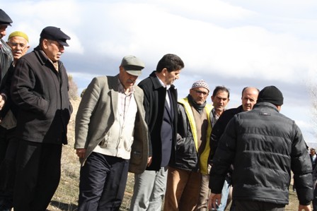 Derbent'te yeni gölet çalışması