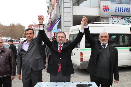 Özkafa, Bozkır'lı seçmenlerle buluştu