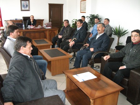 Karapınarlı oda başkanlarından ziyaretler