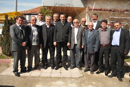 Akış, beldelerin belediye başkanları ile bir araya geldi