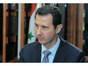 Esed Şam'da halka buluştu