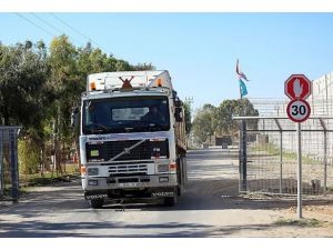 Kerem Ebu Salim Sınır Kapısı açıldı