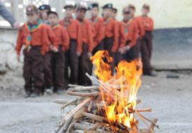 Çumra'da izci şenliği yapıldı