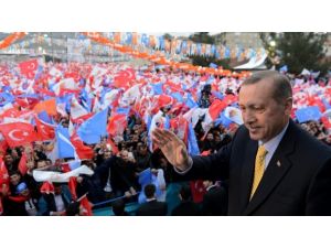Başbakan Erdoğan Manisa'da halka hitap ediyor 