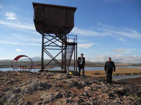 Kulu’da kuş gözlem kulesi tamamlandı