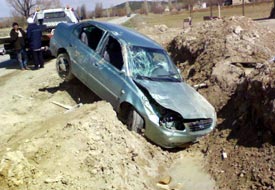 Beyşehir'de kaza: 2 yaralı