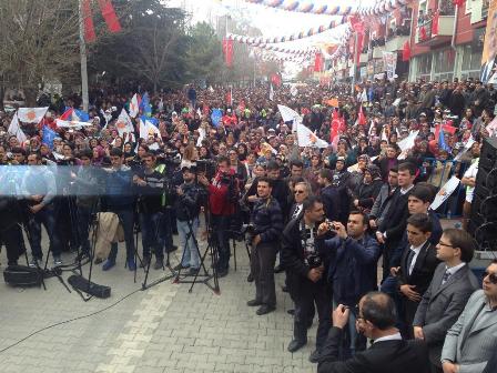 Bakan Davutoğlu Kulu'da