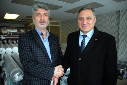 Açıl manifaturacılar esnafıyla buluştu