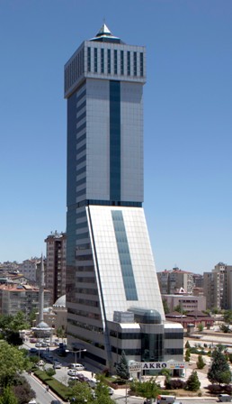 Konya'da gökdelene bakan yarınki hava durumunu anlıyor